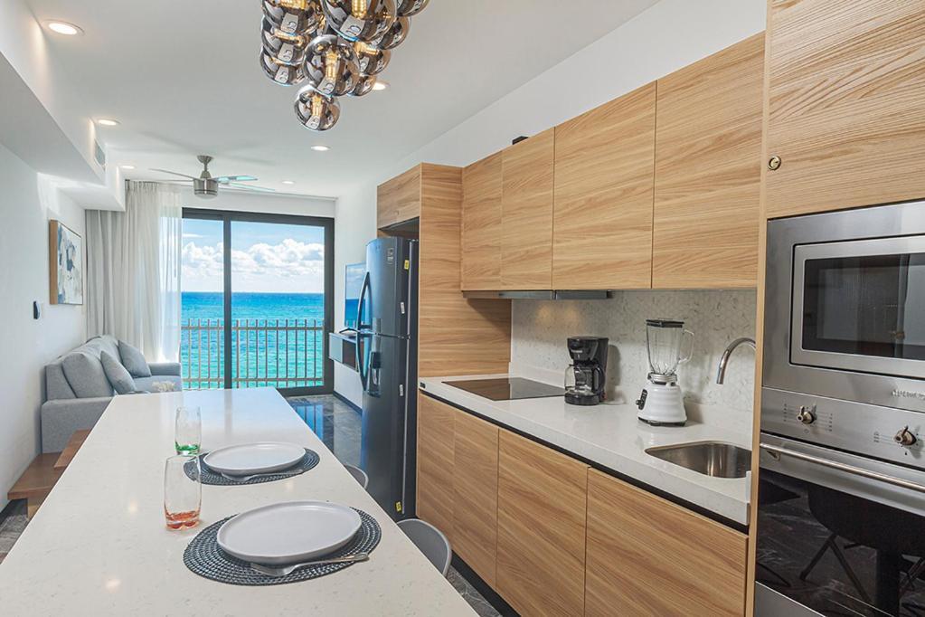 It Beach 302 Y 003 Primera Linea De Playa Beach Плая дел Кармен Екстериор снимка